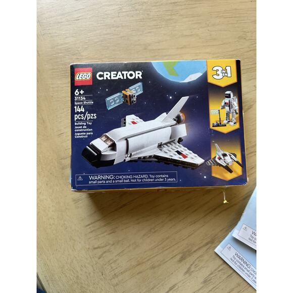LEGO Creator 3-in-1 Space Shuttle 31134 New Never Used With Manual - Picture 6 of 7